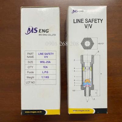 VAN AN TOÀN ĐƯỜNG ỐNG 25A MS Eng